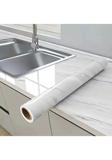 Konyax Mermer Desenli Kaplama Kağıdı 5 Metre