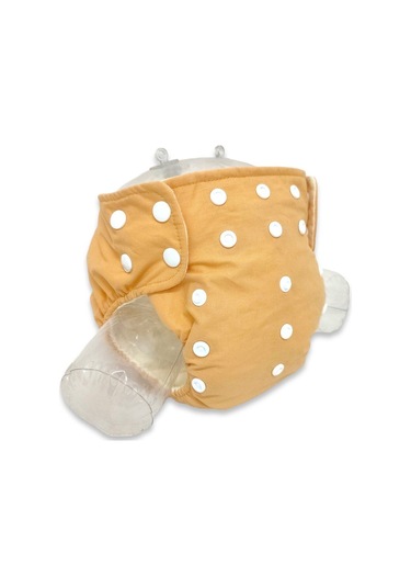 Baby Ybb Yıkanabilir Bebek Bezi Kavuniçi Renk Çıt Çıtlı 3kg-12kg Standart