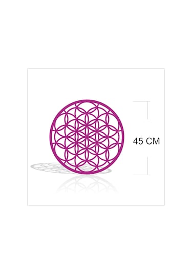 M3 Decorium Kutsal Yaşam Çiçeği Duvar Süsü
