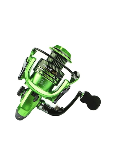 Yumoshi Xf4000 Tam Metal Salıncak Arması Metal Kafa Olta Makinesi Yeşil