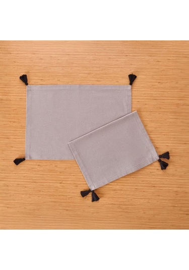 Evidea Soft Anthracite 2'li Amerikan Servis - Antrasit - 35x50 Cm Antrasit