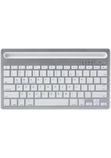 Cloody Bluetooth Apple Uyumlu iPad  Tablet Klavye Beyaz
