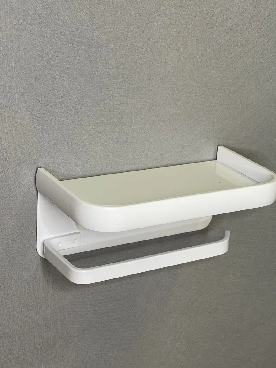 Valemı's Kuru Delme Aparatlı Beyaz Tuvalet Kağıdı Rulo Tutucu 159327320 Beyaz