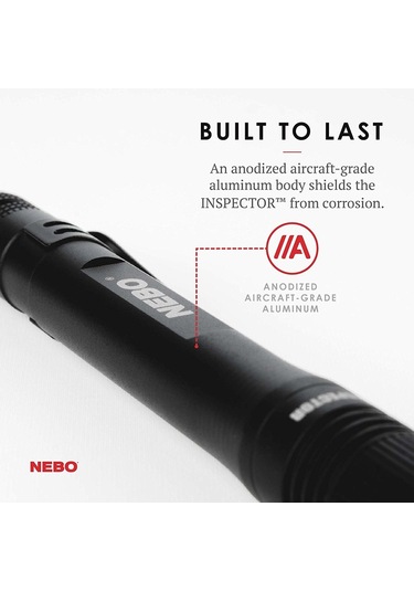 Nebo Inspector Kalem Tipi El Feneri 180 Lümen 6713