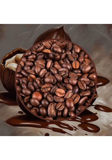 Hazelnut & Chocolate Coffee Fındık Ve Çikolata Aromalı Kahve Çeki