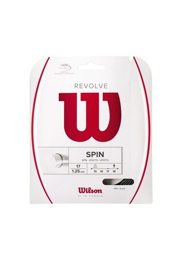 Wilson Revolve 1.25 Siyah Tekli Kordaj