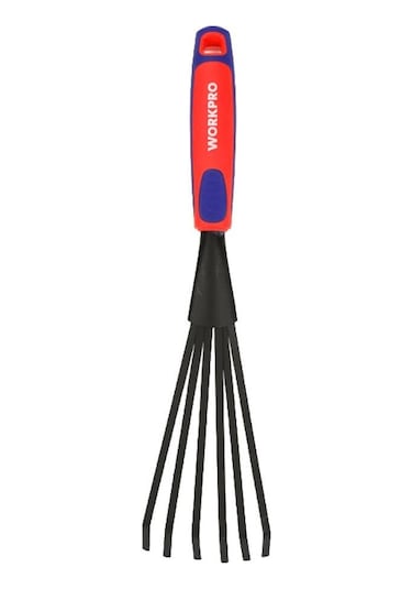 Workpro Wp331028 360x87mm Çelik Profesyonel Mini Bahçe Tırmığı Fr Wp331028
