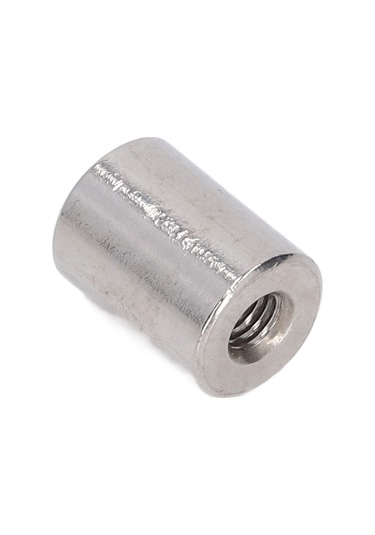 Samdoo 304 Paslanmaz Çelik M5x0.8 İç Vida Bağlantı Somunu, 12mm Uzunluk, 16mm Dış Çap - 20 Adet, Ev Dekorasyonu Ve Mekanik Bakımda Kullanım