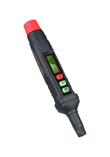 Habotest 4in1 Dijital Taşınabilir Psikrometre Siyah Ve Kırmızı