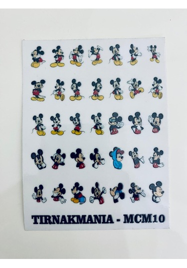 Üç Boyutlu Yapışkanlı Sticker Mcm-10