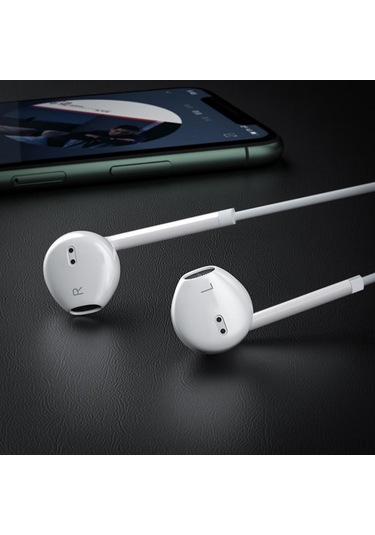 Mufunye Kiboule Lightning Kablolu Kulaklık, Mikrofonlu, Derin Taban, Stereo Ses, İphone/ios Uyumlu, Pop-up Bağlantı, Kontrol Tuşlu Diğer