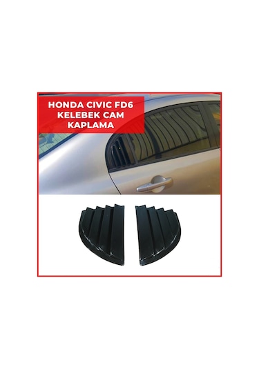 Honda Civic Fd6 Yarasa Batman Ayna Ve Kelebek Cam Rüzgarlığı 2Li
