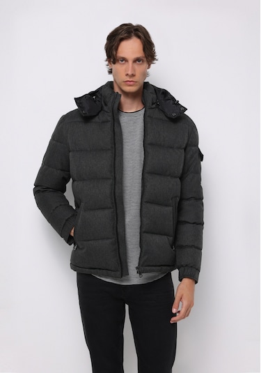 Colins Regular Fit Erkek Antrasit Mont Cl1076718 Q1.v1 Ant Antrasit