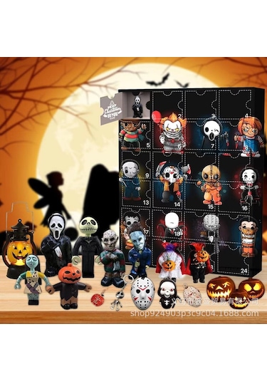 Arifesi Kıyamet Takvimi Kör Kutu Süsü  Yeni Cadılar Bayramı Kör Kutu Oyuncak Yaratıcı Zombi Cadılar Bayramı Kör Kutu B