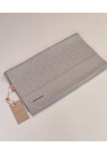 Açık Gri Pierre Cardin Şal Açık Gri