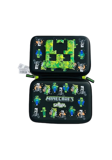 Smiggle - Minecraft Hardtop Kalem Kutusu Desenli