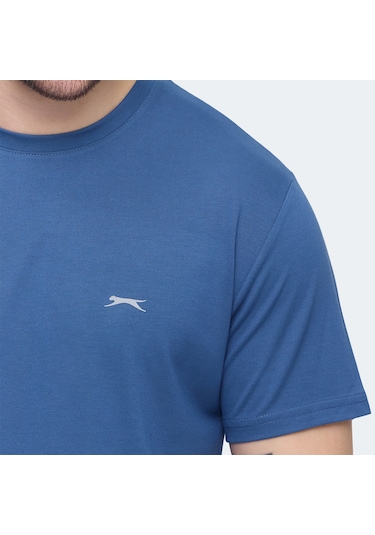Slazenger KRATER Erkek  Indigo Tişört