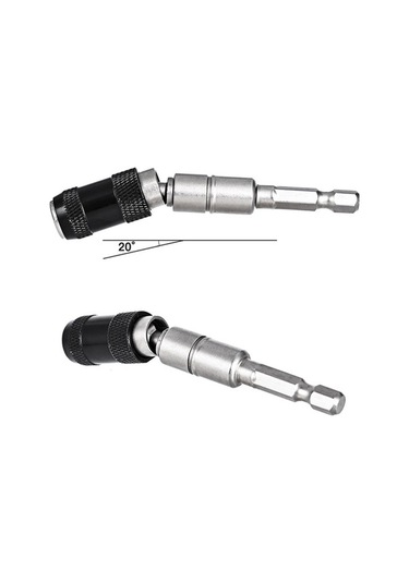 Fortunelane 1/4 Hex 6.35mm Demir Manyetik Tornavida Ucu Tutucu, 87mm, Hızlı Dönüş Vidalama Çubuğu