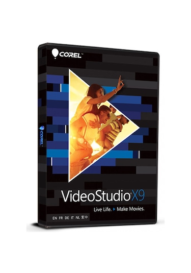 Corel Videostudio Pro X9 - 1 Pc Ömür Boyu Abonelik Kodu