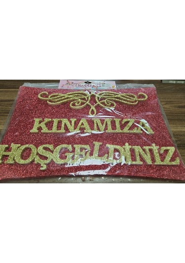 Strafor Kapı Süsü - Kınamıza Hoşgeldiniz (552882582)