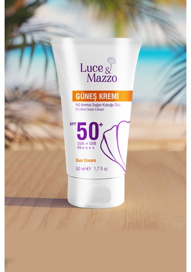 Luce & Mazzo Çok Yüksek Koruyucu Yüz Vücut Güneş Kremi SPF50+ 50 ML