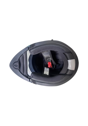 Çene Açılır Kask Mat Siyah Gri E Grey L Jk902