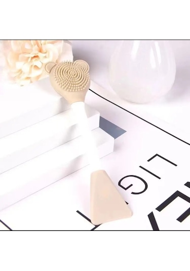 Çift Taraflı Yüz Gözenek Temizleme Ve Maske Kaşığı