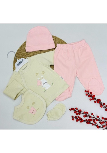 5li Set Hastane Çıkışları Pembe