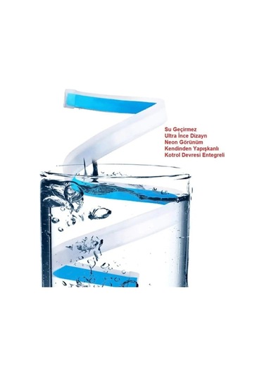 Fiat Tofaş Uno Uyumlu Far Üstü Far Içi Kayar Led 60 Cm Selamlamalı Sc