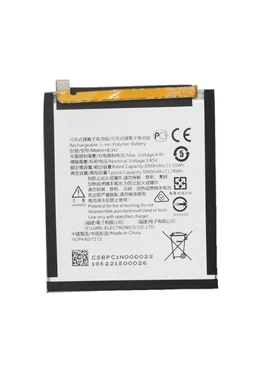 Nokia 6.1 İle Uyumlu İthal Pil He345