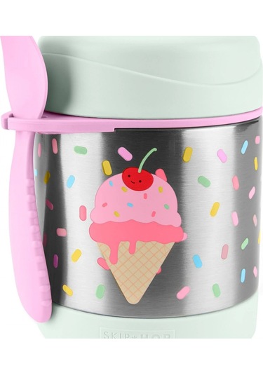 Skip Hop Zoo Paslanmaz Çelik Termos 325 Ml Dondurma Çok Renkli