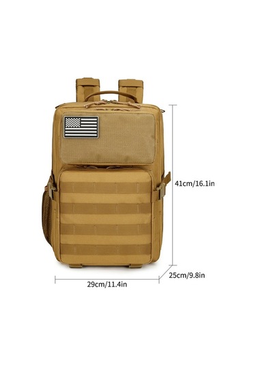 Didadodo Büyük Kapasiteli Çok Amaçlı Kamp Sırt Çantası - Hızlı Açılış Outdoor Ve Günlük Kullanım Haki Haki