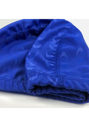 Mavi Taşınabilir Yüzme Şapkası Spor Aksesuarları Unisex Su Geçirmez 30g 40cm İla 56cm Mavi