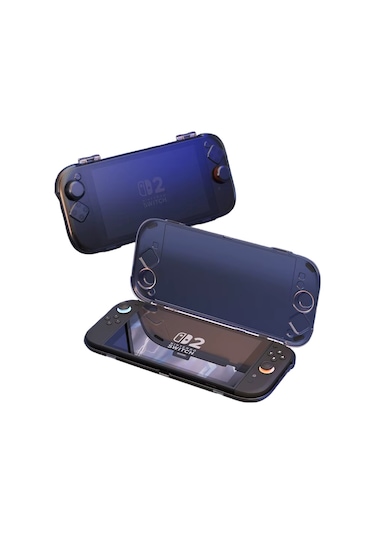 Nintendo Switch 2 Şok Emici Sert Koruma Kabuğu 360 Derece Tam Koruma