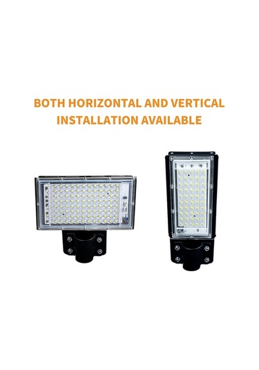 Trendooze Su Sokak Projeksiyon Oyun  Mekan Led'li Lambası Lambası Ip65 İçin Güvenli Geçirmez Dış Braketsiz Beyaz Bahçe Bağlantı Alanı Ac180-240v 96led'li 100w Kc Beyaz