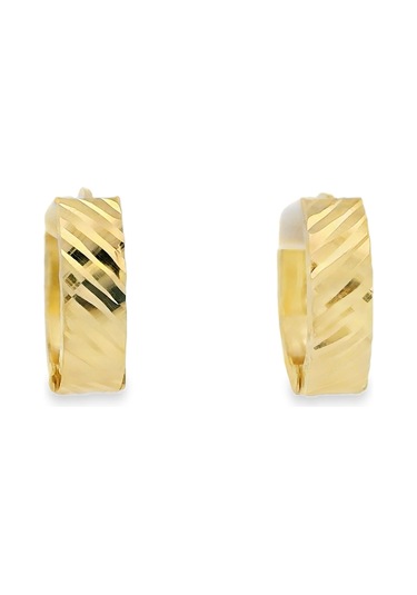 Cigold Taşsız Küpe 14 Ayar Altın 1.61 Gr Oa-k1tb01029353 Renkli