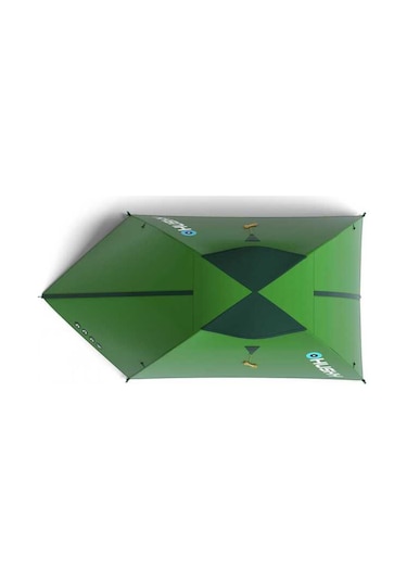 Husky Bret 2 Kisilik Yeşil Çadır Yeşil