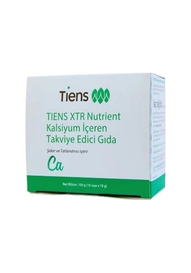 Tiens Xtr Nutrient Kalsiyum İçeren Takviye Edici Gıda 10 Şase