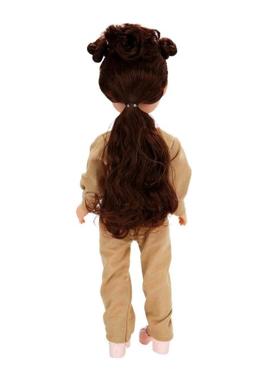 Spor Kıyafetli Moda Bebeği 40 Cm Eklemli Şık Kız Bebek