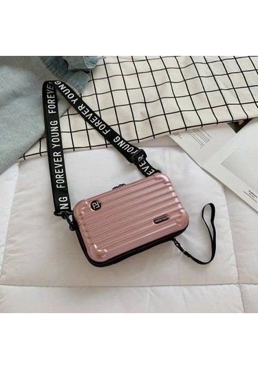 Moveevo Renkli Ve Şık Kozmetik Çantası, 17.5x10.5x6cm Boyut, Abs+pc Malzeme, Seyahat İçin İdeal