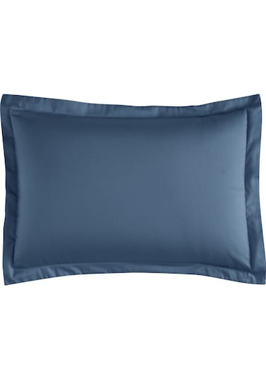 Linens Mix&Match Saten Volanlı Yastık Kılıfı Seti İndigo