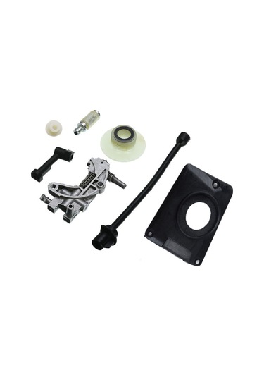 Aubyhe Peting Benzinli Zincir Testere 5800/5200/4500 İçin 7 Parça Tam Set: Yağ Pompası, Turbin Ve Yağ Borusu - Zirai Ve Bahçe Gereçleri