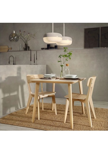 Lısabo Mutfak Masası, Dişbudak Kaplama, 88x78 Cm, 2 Kişilik