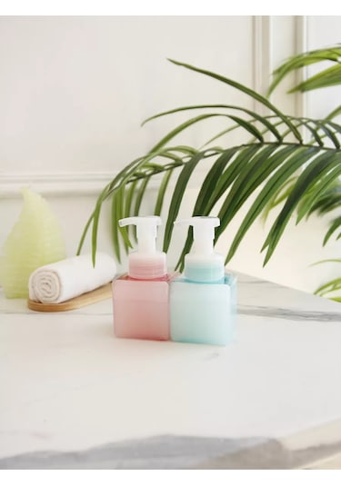 Aromaflow Banyo Ve Mutfak İçin Sıvı Sabun Köpük Dağıtıcı, 2'li Set 132422581 Pembe