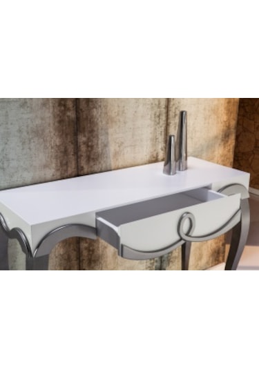 Dresuar CNC KABARTMA Model Kayın Ağacı Torna Aslan Lükens Ayak Kahverengi