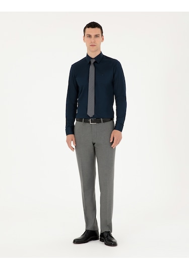 Pierre Cardin Erkek Lacivert Gömlek Basic 50286102-vr033 Lacivert