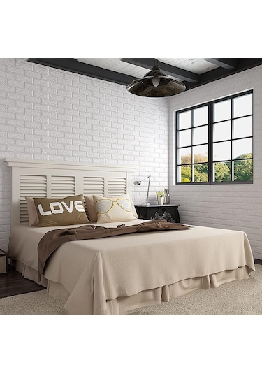 Renkli Duvarlar Kendinden Yapışkanlı Esnek Sünger Tuğla Duvar Kağıdı Paneli