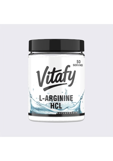 Vitafy Arginine Hcl 50 Servis Aromasız 250 G