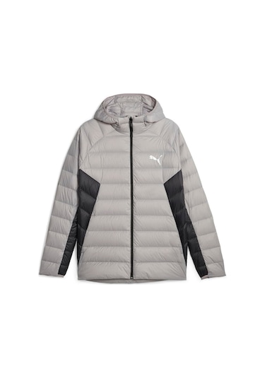 Puma Packlite Hooded Down Jacket Erkek Mont-gri