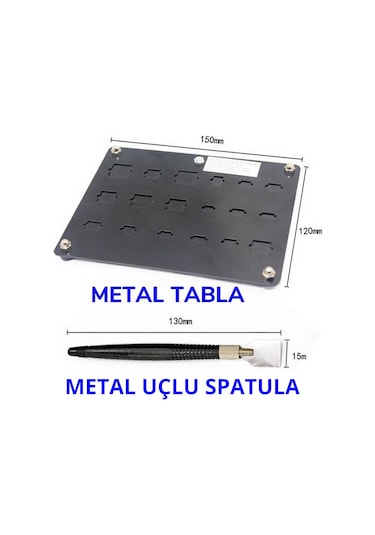 9 Parça Anakart Bga Pcb Bord Tutucu Entegre Kalıplama Metal Stand